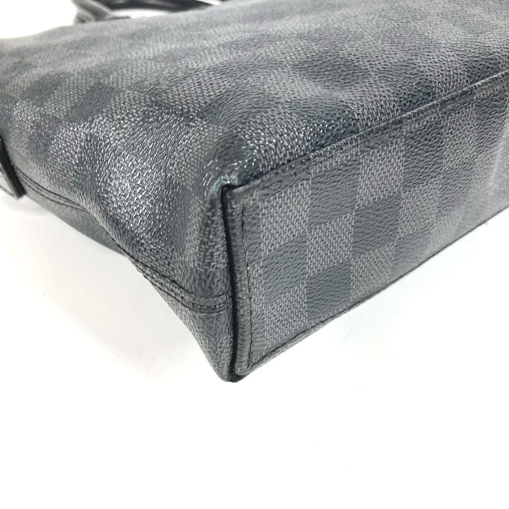 Louis Vuitton Business Bag Porte Documents Jour Pdj Damier Graphite Canvas Black — view 4