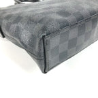 Louis Vuitton Business Bag Porte Documents Jour Pdj Damier Graphite Canvas Black — view 4