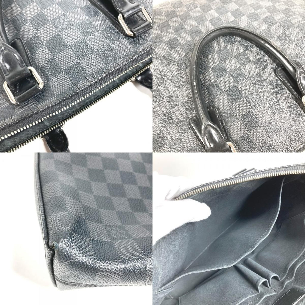 Louis Vuitton Business Bag Porte Documents Jour Pdj Damier Graphite Canvas Black — view 8