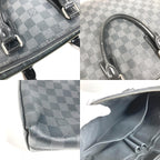 Louis Vuitton Business Bag Porte Documents Jour Pdj Damier Graphite Canvas Black — view 8