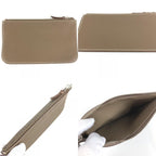 Hermes Wallet Dogon Duo GM Togo Etoupe Gray — view 7