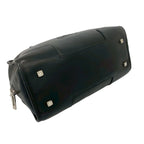 Loewe Amazona 28 Anagram Logo Leather Mini Boston Bag with Clochette Black — view 7