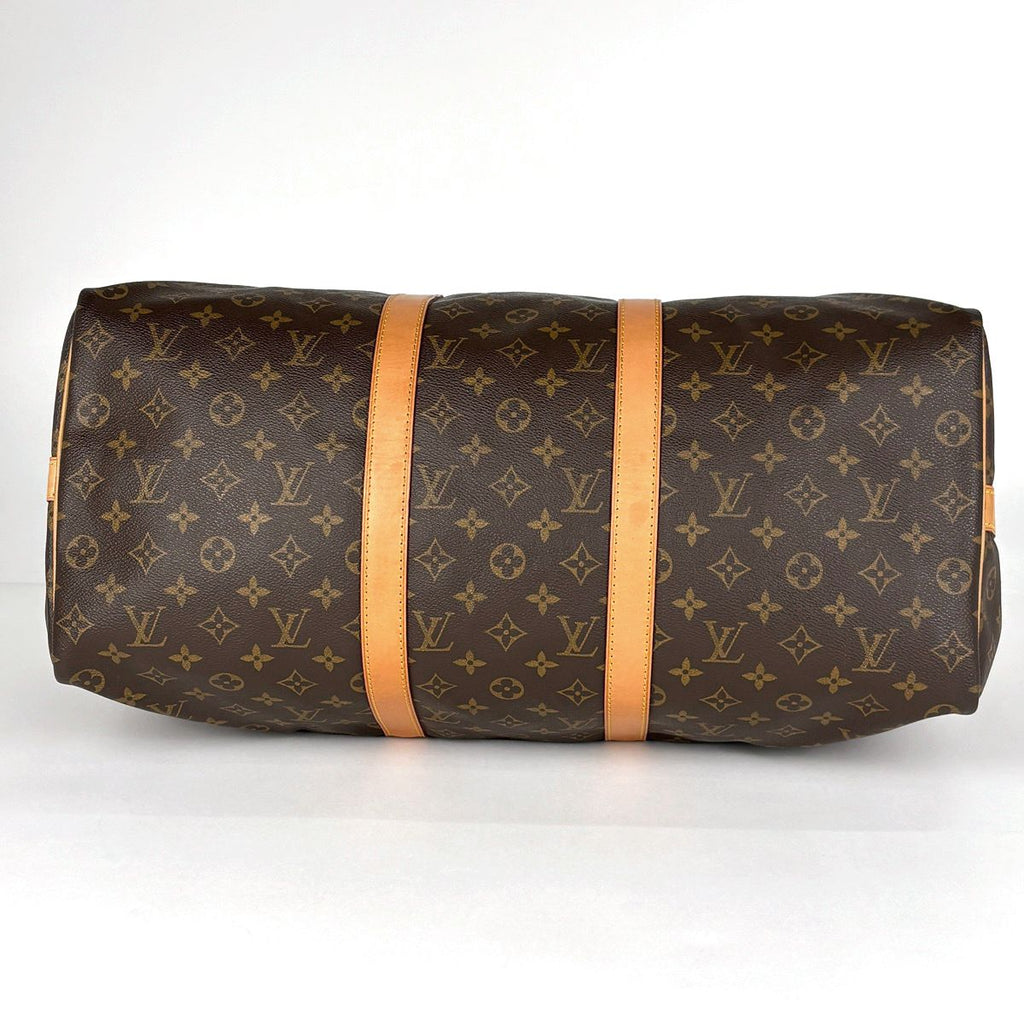 Louis Vuitton Keepall Bandouliere 50 2-Way Boston Bag Monogram Brown — view 2