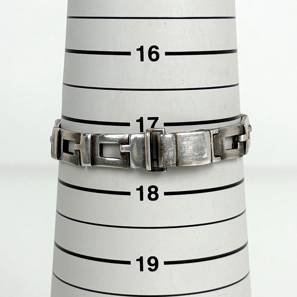 Gucci Logo Bracelet 925 Sterling Silver — view 4