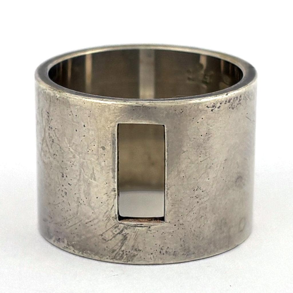 Gucci Wide Snake Band Ring 925 Sterling Silver