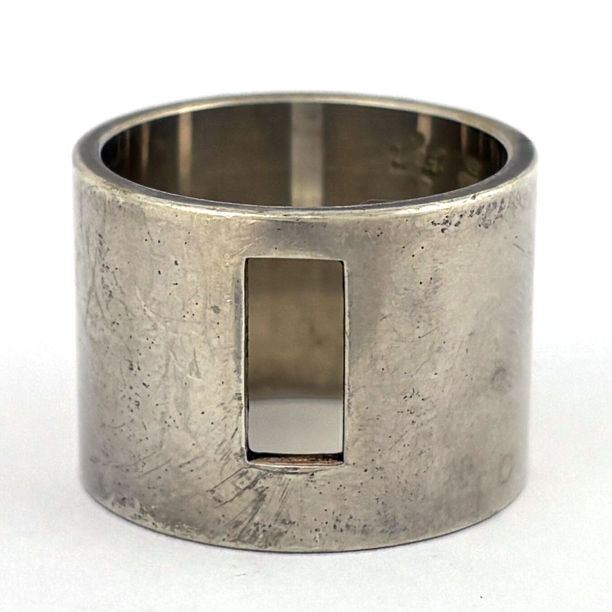 Gucci Wide Snake Band Ring 925 Sterling Silver