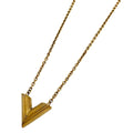 Louis Vuitton Essential Necklace Gold Plated