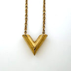 Louis Vuitton Essential Necklace Gold Plated — view 2