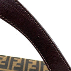 Fendi Zucca Pattern Shoulder Bag Canvas Brown — view 6
