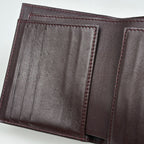 Chanel CC Logo Trifold Wallet Quilted Leather Black — view 7