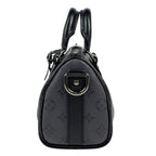 Louis Vuitton Keepall Bandouliere 25 2-Way Monogram Reverse Tote Eclipse Noir — view 4