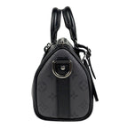 Louis Vuitton Keepall Bandouliere 25 2-Way Monogram Reverse Tote Eclipse Noir — view 2