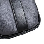 Louis Vuitton Keepall Bandouliere 25 2-Way Monogram Reverse Tote Eclipse Noir — view 7