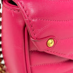 Louis Vuitton New Wave Chain MM 2-Way Shoulder Bag Leather Freesia — view 6