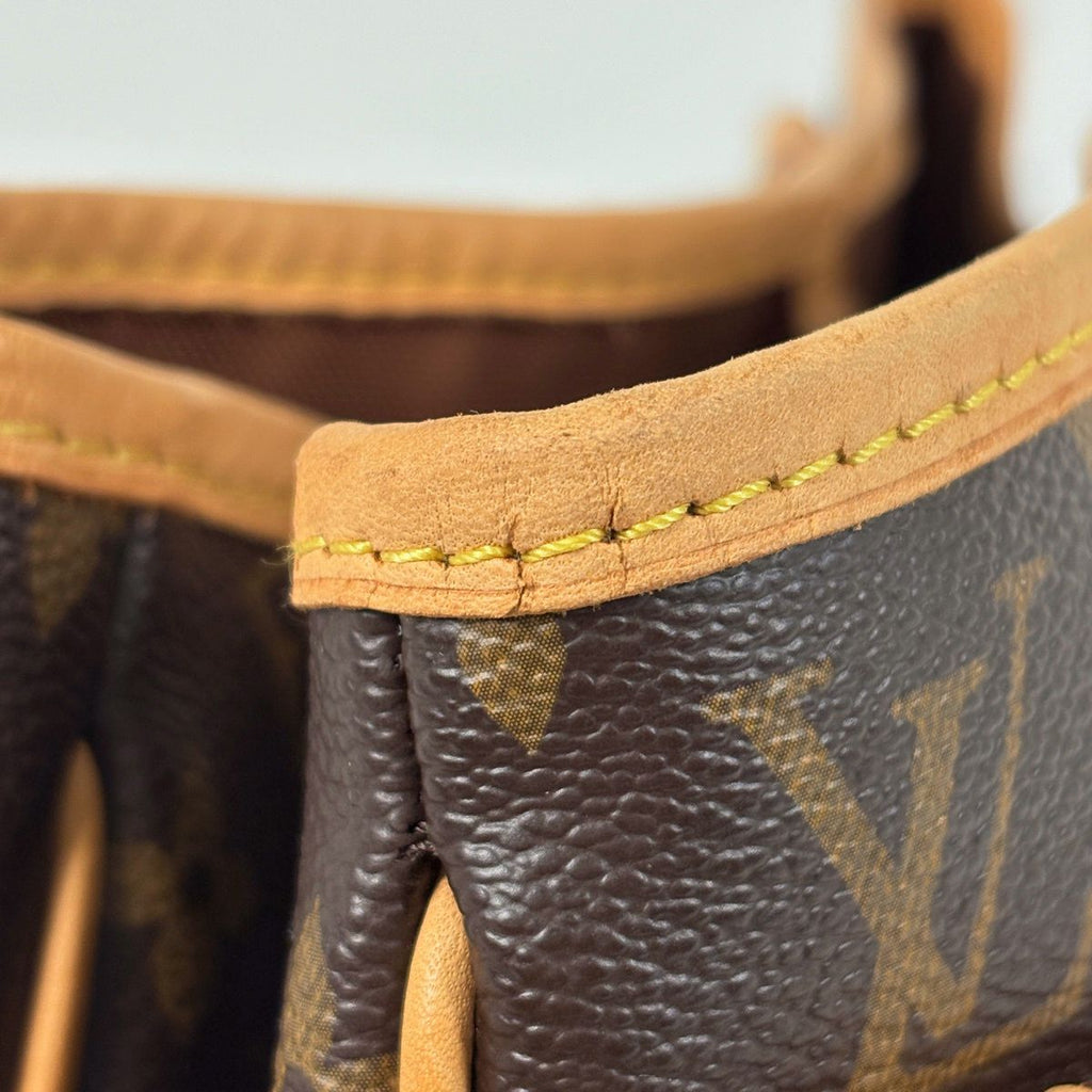 Louis Vuitton Batignolles Vertical Shoulder Bag Tote Monogram Brown — view 4