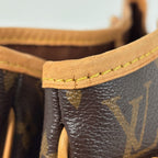 Louis Vuitton Batignolles Vertical Shoulder Bag Tote Monogram Brown — view 4