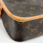 Louis Vuitton Sologne Crossbody Shoulder Bag Monogram Brown — view 3