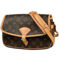 Louis Vuitton Sologne Crossbody Shoulder Bag Monogram Brown