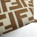Fendi Roll Large Reversible Tote Pecan FF Canvas Beige — view 4