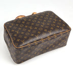 Louis Vuitton Deauville Handbag Bowling Vanity Monogram Brown — view 2