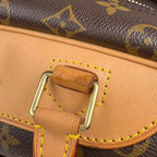 Louis Vuitton Deauville Handbag Bowling Vanity Monogram Brown — view 5