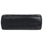 Chanel CC Logo Handbag Quilted Caviar Leather Black — view 5