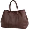 Hermes Garden Party TPM Handbag Bolduc Ribbon Tote Voswift Brown