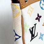 Louis Vuitton Pochette 2-Way Shoulder Bag Studs Pouch Monogram Multicolor Blanc — view 5