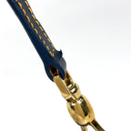 Dior Trotter Pattern Saddle Bag Canvas Navy — view 5