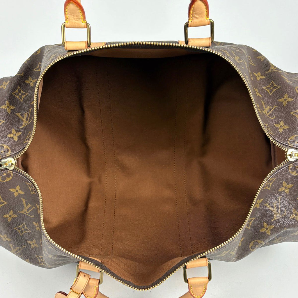 Louis Vuitton Keepall 50 Boston Bag Monogram Brown — view 8