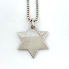 Gucci Star of David Plate Necklace 925 Sterling Silver — view 2