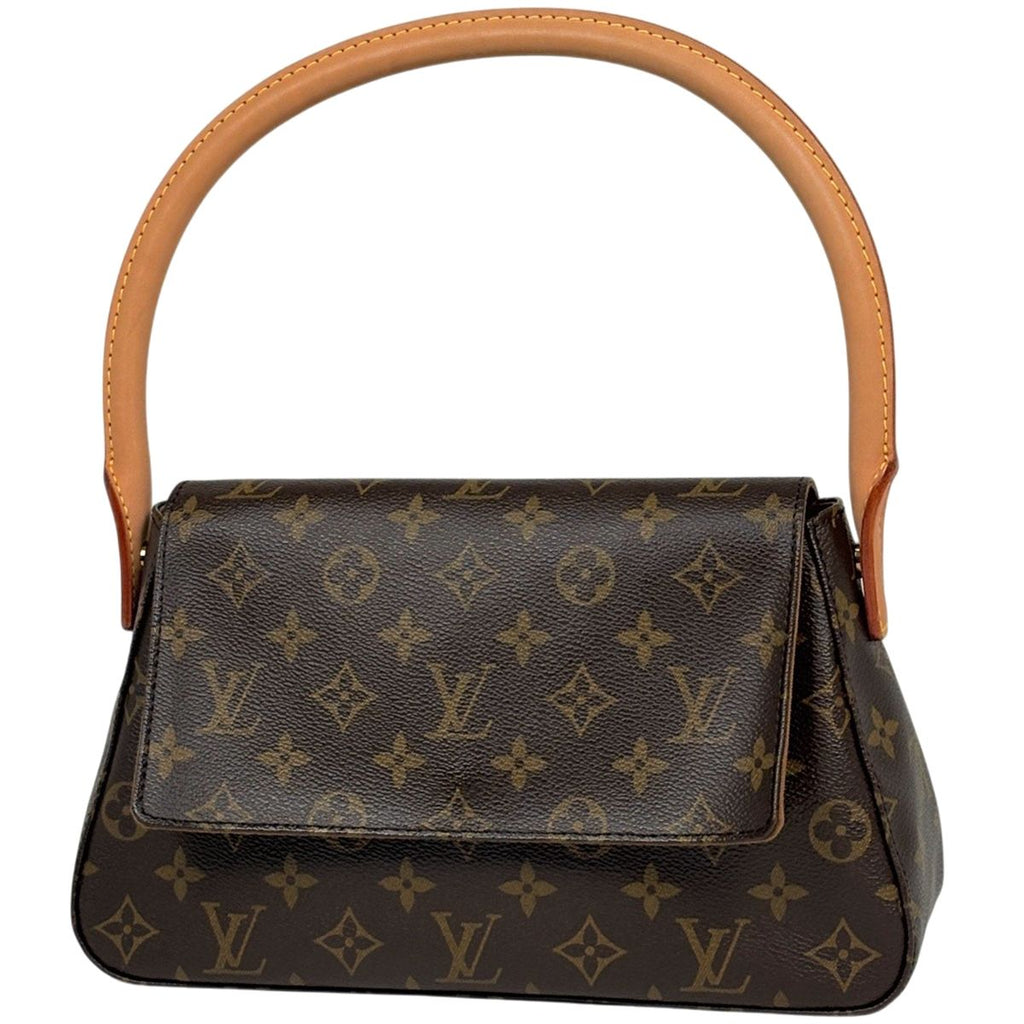 Louis Vuitton Mini Looping Shoulder Bag Monogram Brown