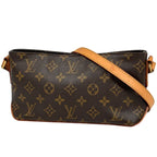 Louis Vuitton Trotteur Pochette Shoulder Bag Monogram Brown