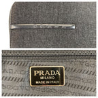 Prada Sports Gray Canvas Tote — view 3
