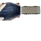 Gucci Vintage Sherry Line Gray GG Supreme Canvas Handbag Mini — view 9