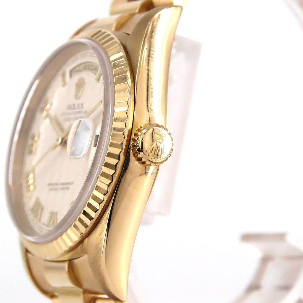 Rolex Day Date YG Automatic Winding Number Watch — view 4