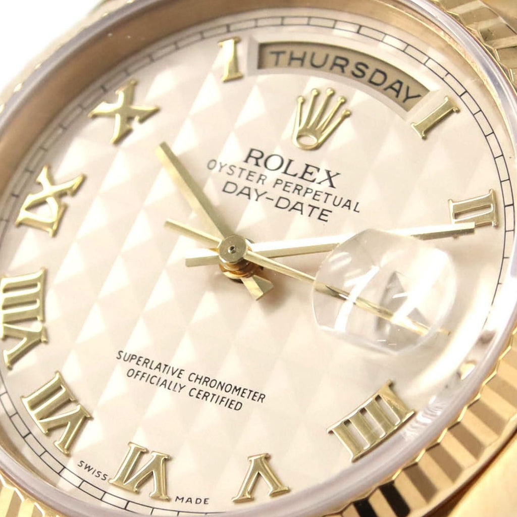 Rolex Day Date YG Automatic Winding Number Watch — view 5