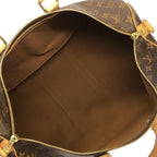 Louis Vuitton Monogram Keepall Bandouliere 45 cm Boston Bag — view 9