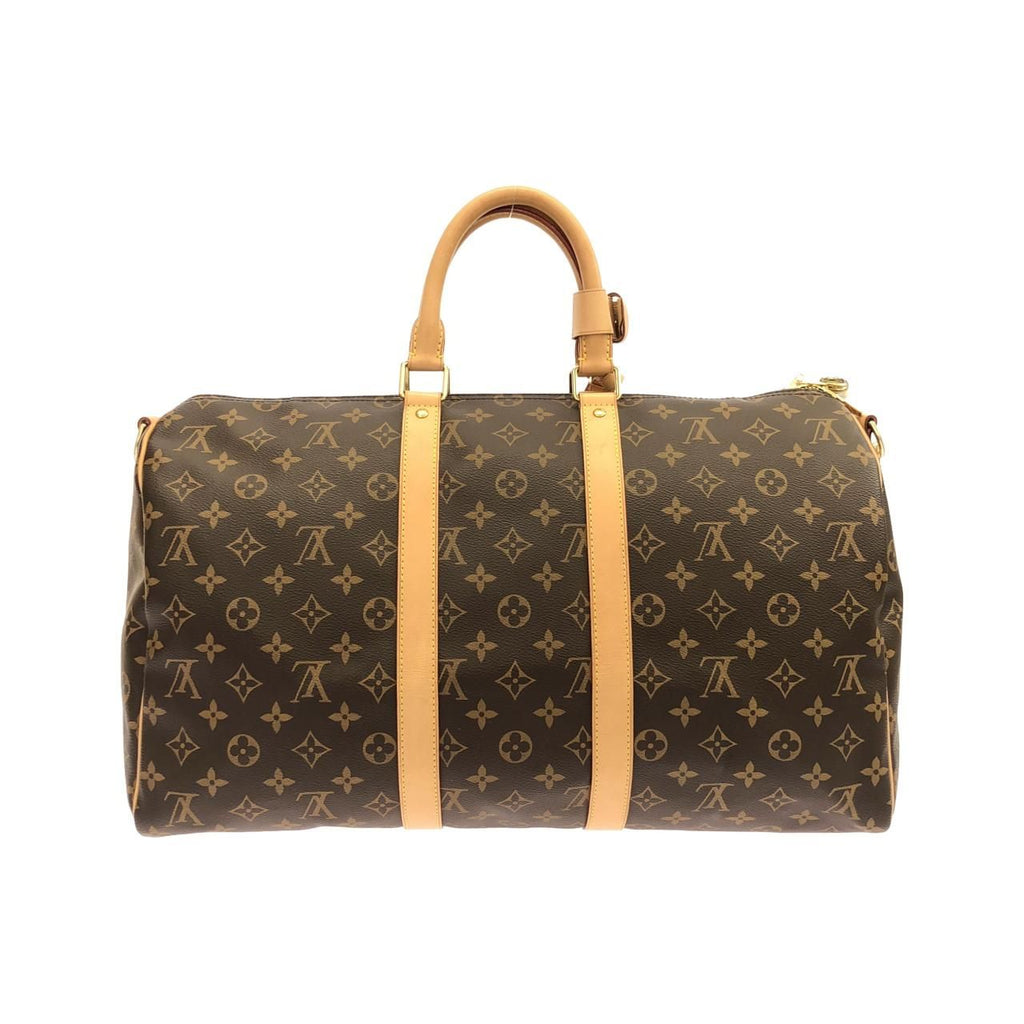 Louis Vuitton Monogram Keepall Bandouliere 45 cm Boston Bag — view 2