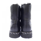 Chanel Short Boots Black — view 5