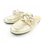 Chanel Sandals Gold — view 3