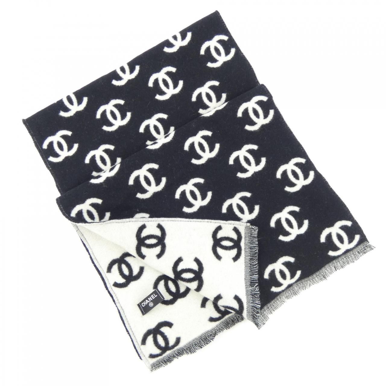 Chanel Scarf Black
