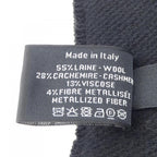 Chanel Scarf Black — view 3
