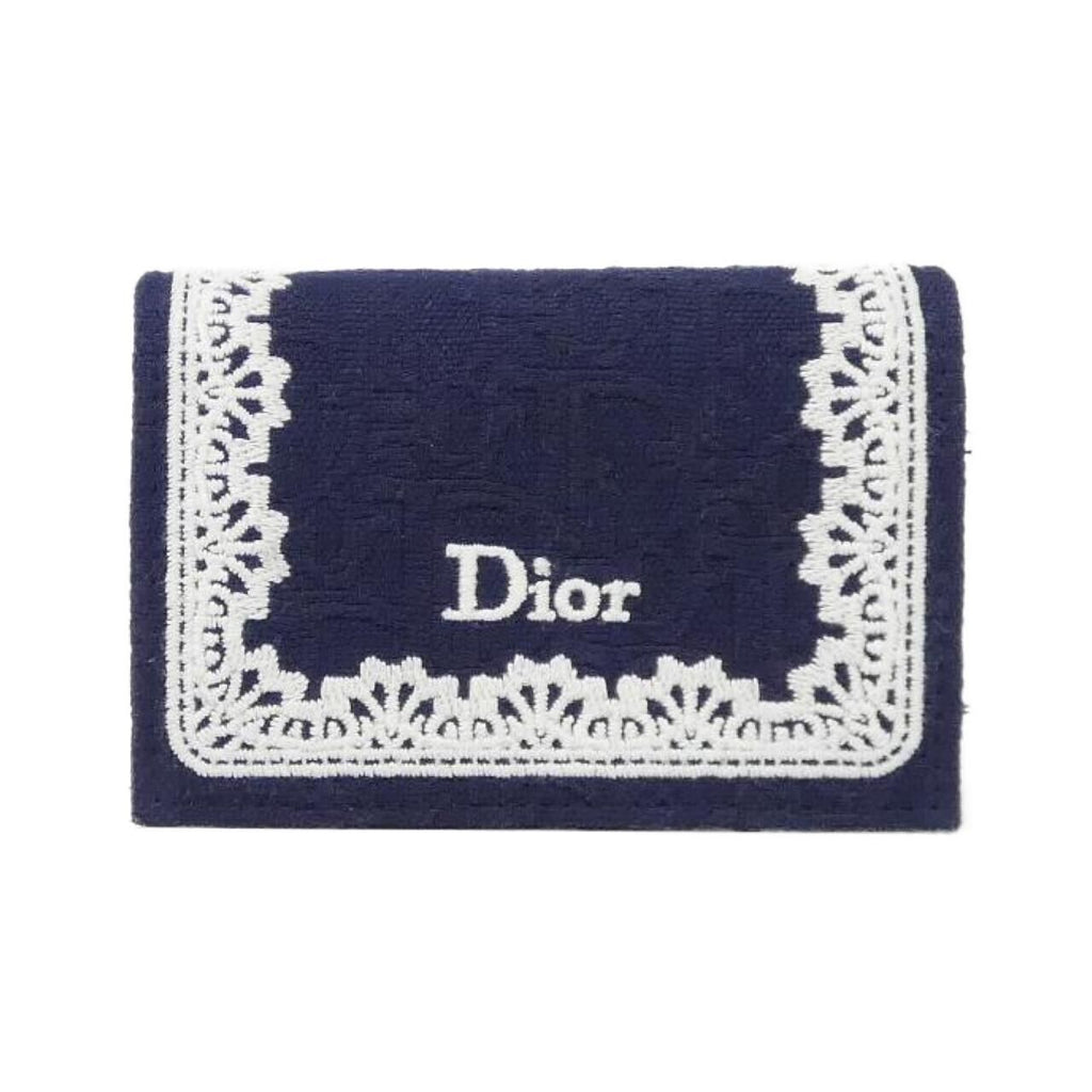 Dior Oblique Wallet Blue