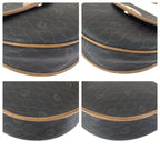 Dior Vintage Honeycomb Pattern Brown Beige Shoulder Bag Pochette — view 3
