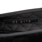 Louis Vuitton Damier Opera Shoes Slip on Black Leather Velour — view 7