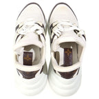 Louis Vuitton LV Aklite Line Monogram Lace Up High Cut Shoes Sneakers White — view 4