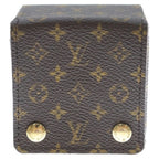 Louis Vuitton Monogram Case Brown Gold Shoulder Bag
