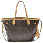Louis Vuitton Monogram Neverfull Inside Out MM 2-Way Shoulder Bag Tote Brown — view 2