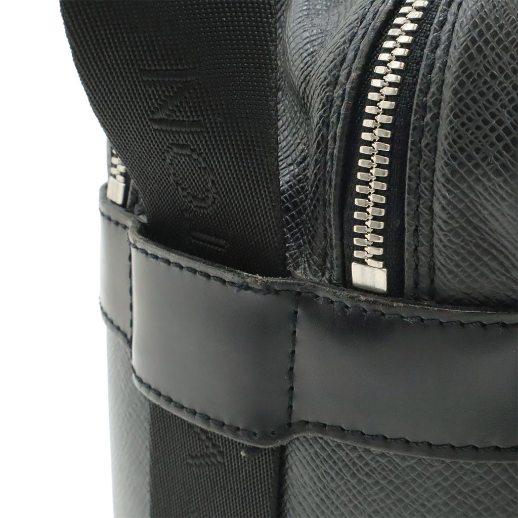 Louis Vuitton Taiga Reporter PM Shoulder Bag Crossbody Leather Ardoise Black — view 4